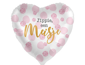 Jippie een Meisje - 18"/45cm - 2 stuks ***