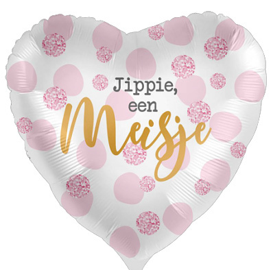 Jippie een Meisje - 18"/45cm - 2 stuks ***