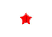 Star - Red - GR4"/10cm - 5ct - leeg