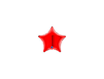 Star - Red - GR4"/10cm - 5ct - leeg