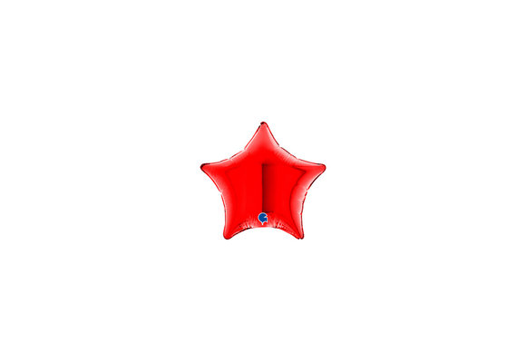 Star - Red - 4 inch - Grabo - 5 stuks