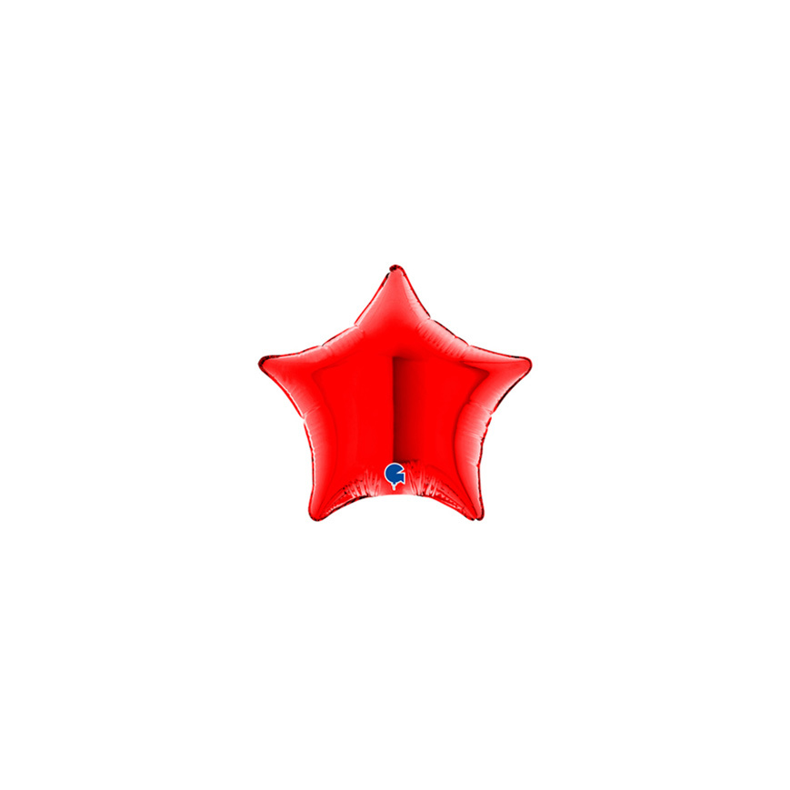 Star - Red - 4 inch - Grabo - 5 stuks