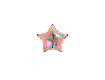 Star - Glitter Rose Gold - GR4"/10cm - 5ct
