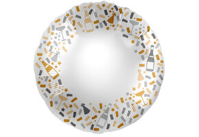 Champagne - Personaliseerbaar - 18"/45cm - 2 stuks ***