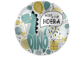 Hiep Hiep Hoera - Dino - 18"/45cm - 2 stuks ***