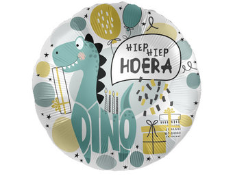 Hiep Hiep Hoera - Dino - 18"/45cm - 2 stuks ***
