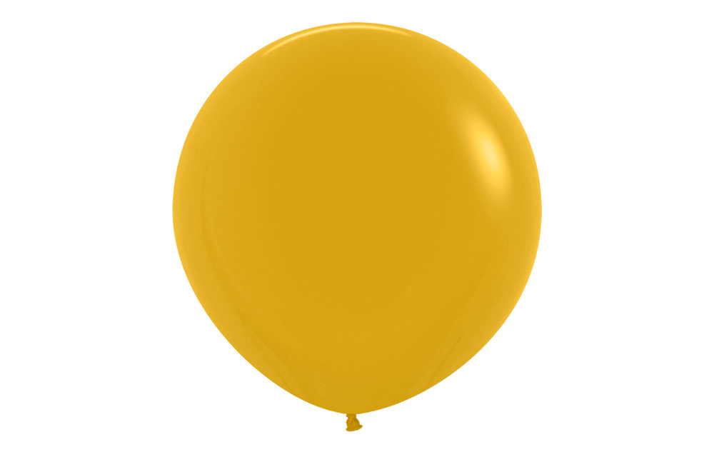 24 inch Sempertex - Mustard 023 - 10 Pieces