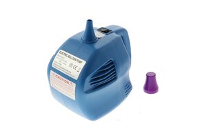 Pomp voor ballonnen electrisch - 1 Nozzle - Blue