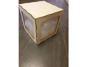 Balloon Box - Hout - leeg geleverd