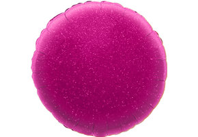 Round - Glittering Holographic Fuchsia - 18 inch - Oaktree