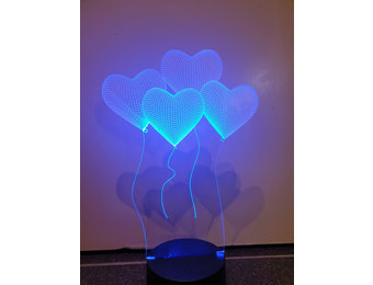 LS - LED Sign - incl houder