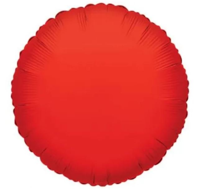 Round - Red K18"/45cm - VP