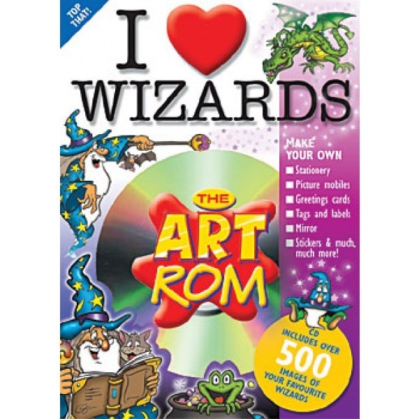 I Love Wizards - Art Roms - Boek en CD