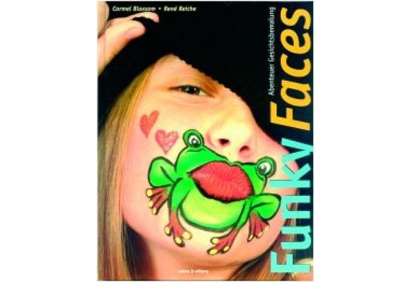 Funky Faces 2 - Gesichtsbemalung 144 blz- kikker - SUPERSALE