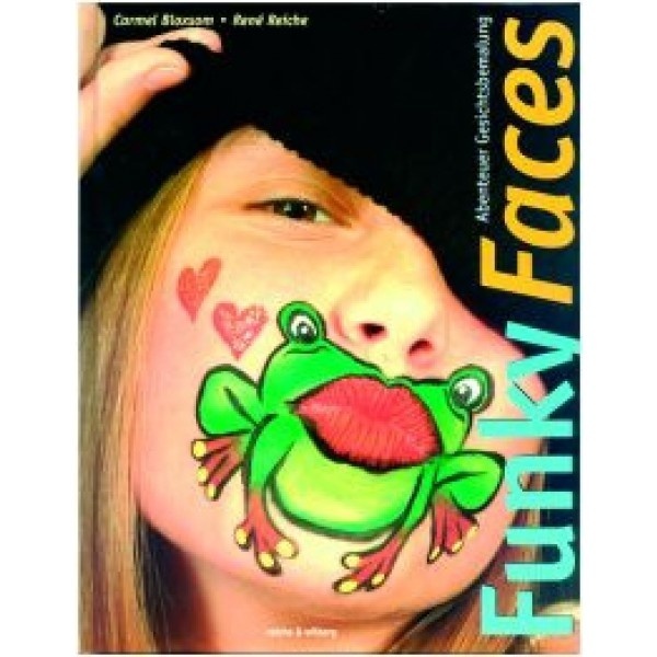 Funky Faces 2 - Gesichtsbemalung 144 blz- kikker - SUPERSALE