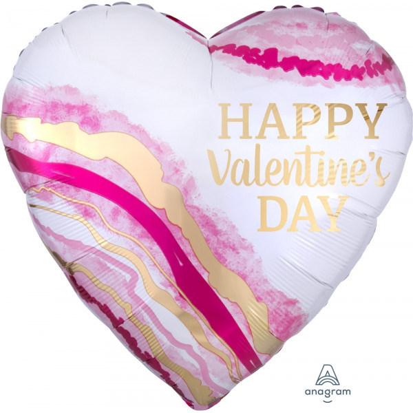 Heart - JUMBO - Valentine's Day - Watercolour - 28 inch - Anagram