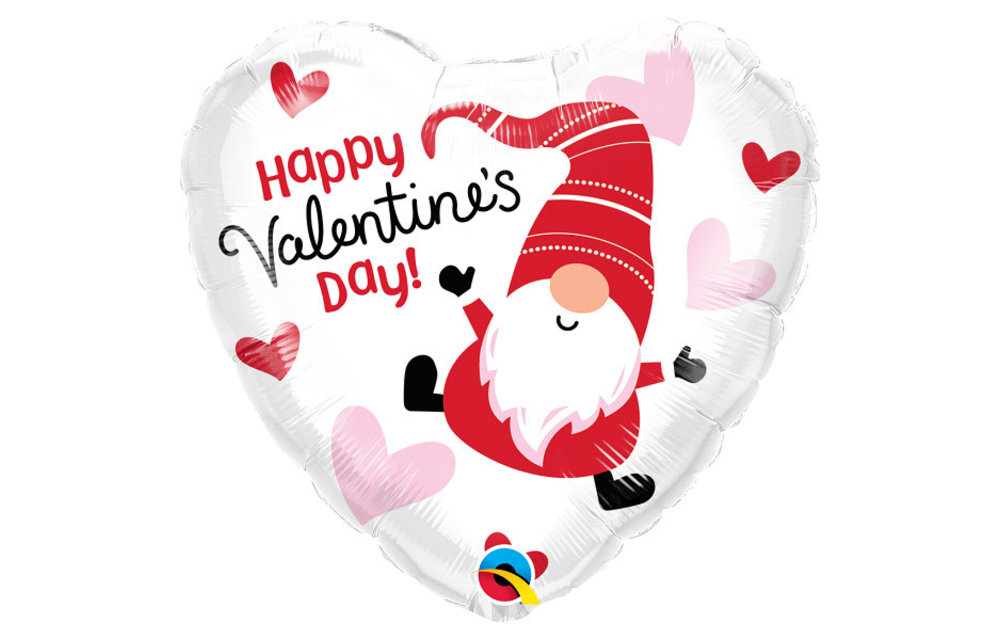 Heart - Valentine's Day - Gnome - 18 inch - Qualatex
