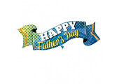 SALE > Happy Fathersday Banner - A101cm x 48cm
