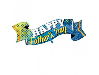 SALE > Happy Fathersday Banner - A101cm x 48cm