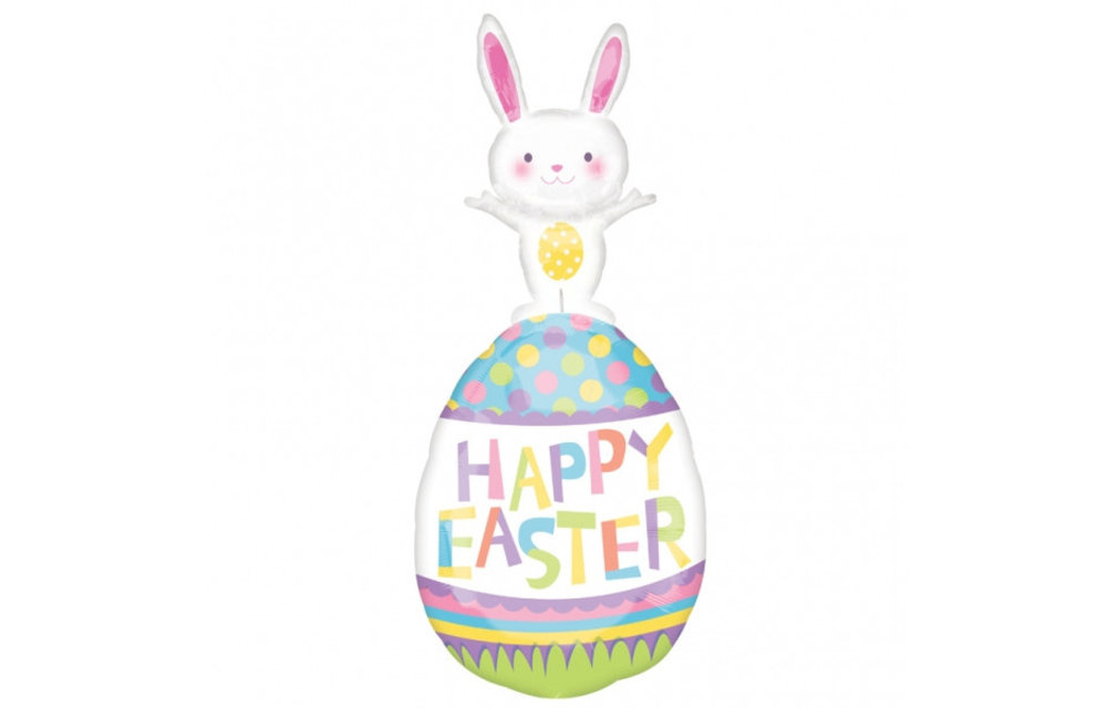 Bunny Easter Egg - Shape - 48cm x 93cm - Anagram