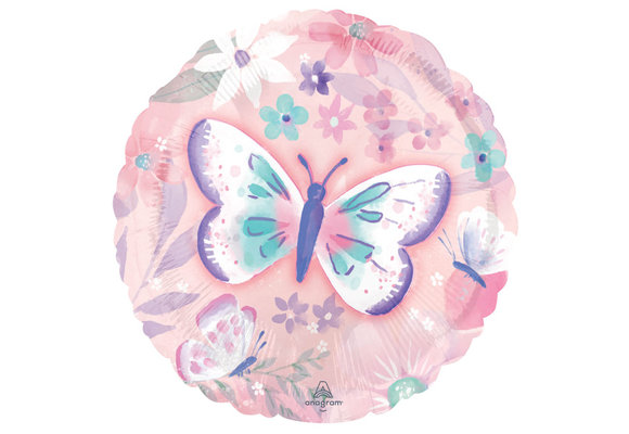 Butterfly - Flutter Pastel Pink - A18"/45cm