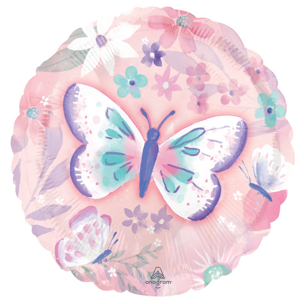 Butterfly - Flutter Pastel Pink - A18"/45cm