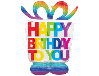 Airloonz - Birthday Present - A96 x 127cm