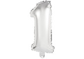 Cijfer Mini Silver - 1 - A34cm