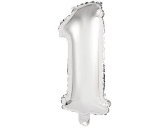 Cijfer Mini Silver - 1 - A34cm