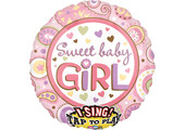 SALE> Sing-A-Tune - Sweet Baby Girl - A28"/71cm (22068)