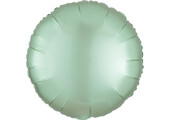 Round - Satin Luxe Mint Graan - 18 inch - Anagram