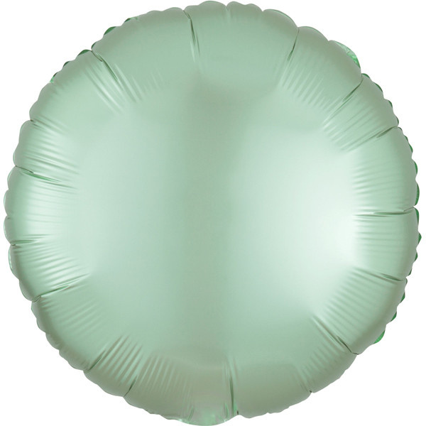 Round - Satin Luxe Mint Graan - 18 inch - Anagram