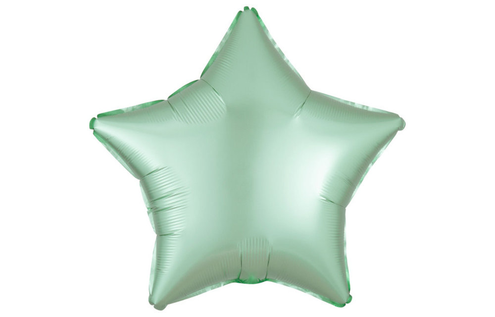 Star - Satin Luxe Mint Green - 18 inch - Anagram