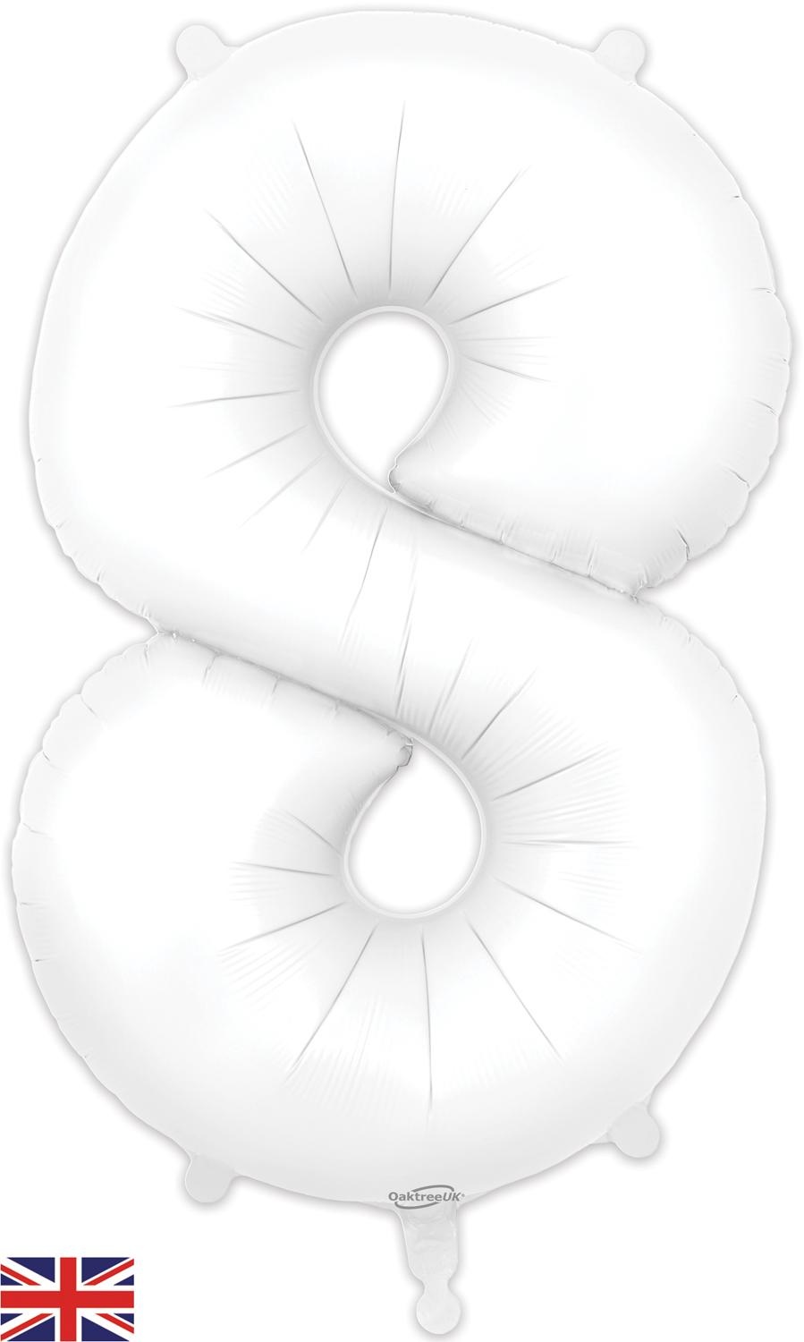 Cijfer White - 8 - Oaktree 34 inch