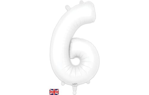 Cijfer White 6 - Oaktree 34 inch