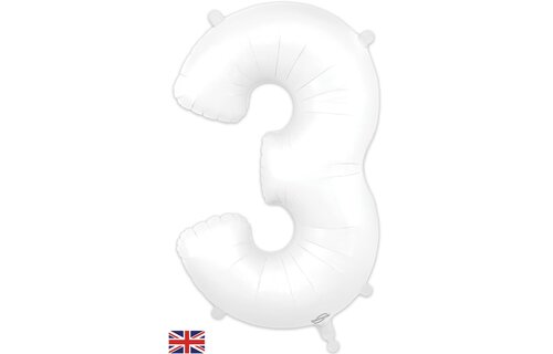 Cijfer White 3 - Oaktree 34 inch