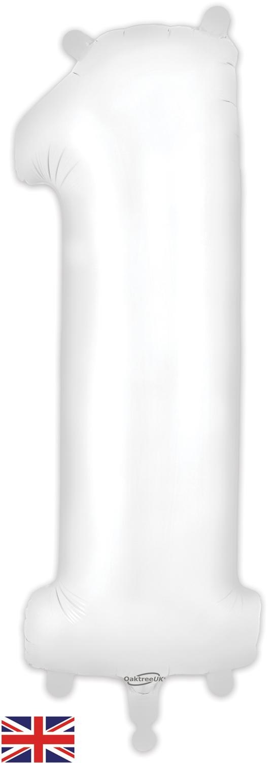 Cijfer White 1 - Oaktree 34 inch