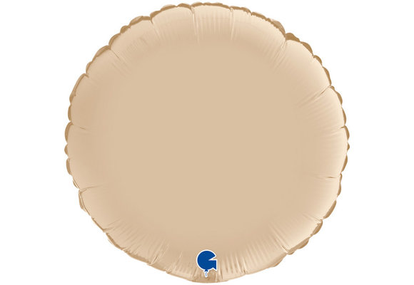 Round - Satin Cream - 18 inch - Grabo