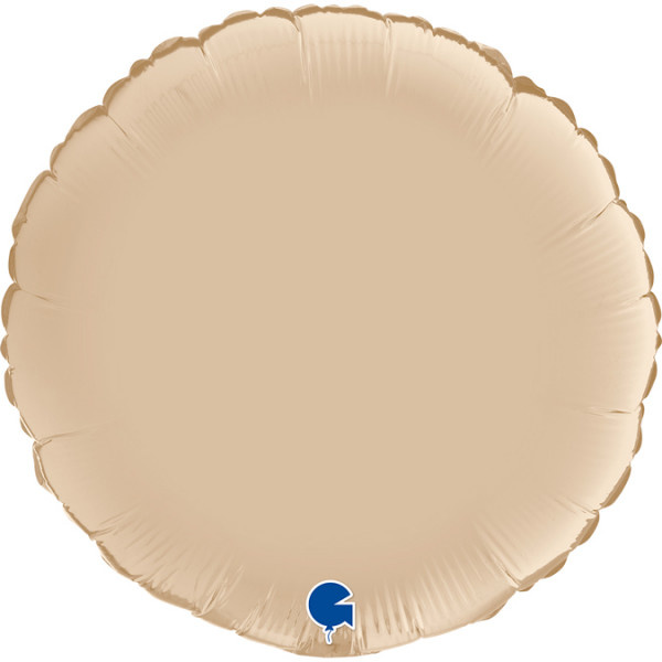 Round - Satin Cream - 18 inch - Grabo