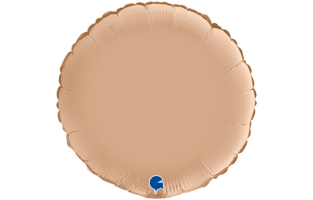 Round - Satin Nude - 18 inch - Grabo