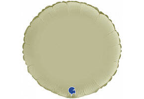 Round - Satin Olive Green - 18 inch - Grabo