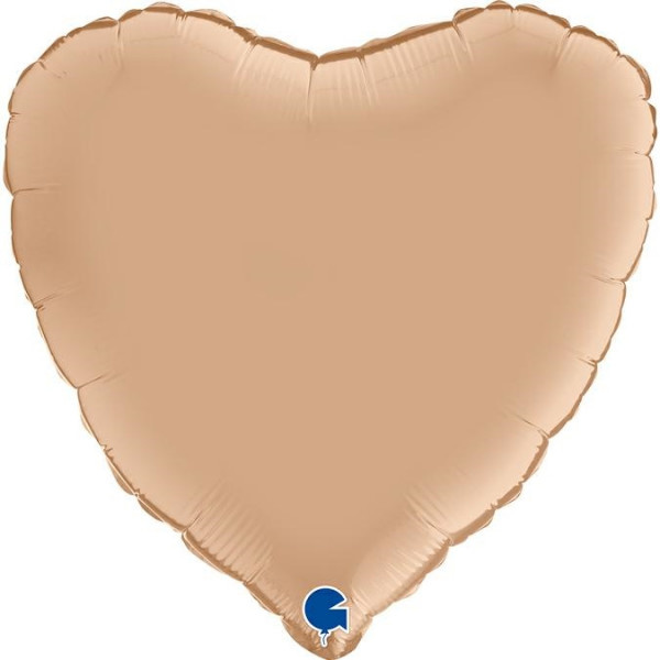 Heart - Satin Nude - 18" - Grabo