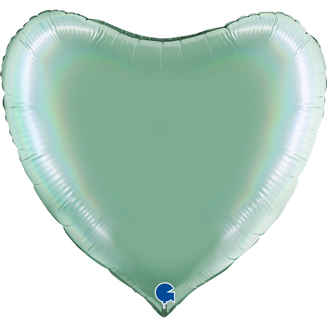 Heart - Platinum Tiffany - GR36"/91cm
