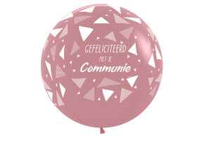 R24 - Communie Triangles - Rosewood 010 - 3 Stuks