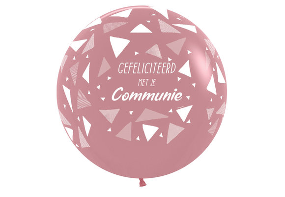 R24 - Communie - Triangles - Rosewood 010 -  3 pcs