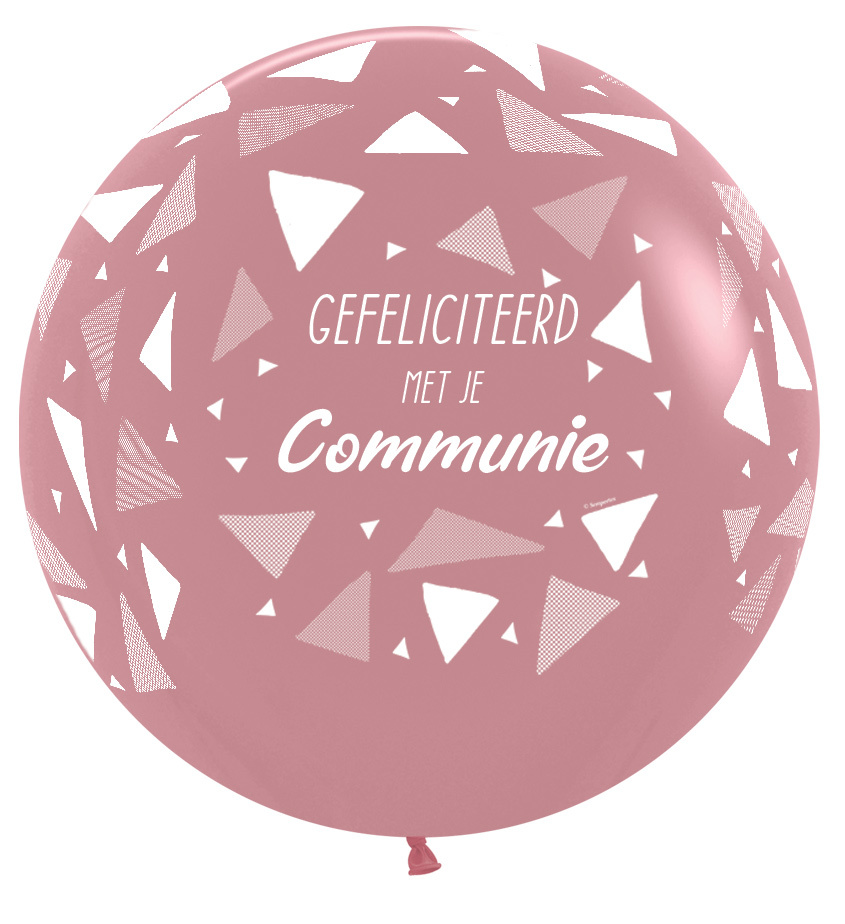 Sempertex 24 inch  - Communie - Triangles - Rosewood 010