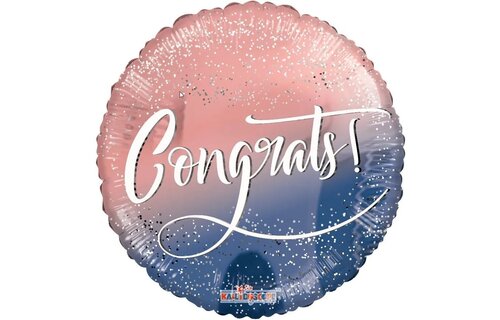 Congrats - Pink/Blue - K18"