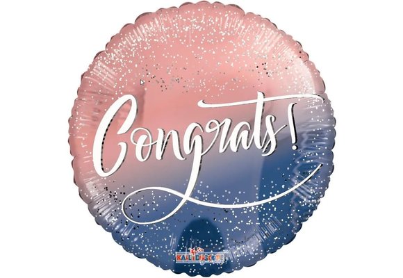 Congrats - Pink/Blue - K18"