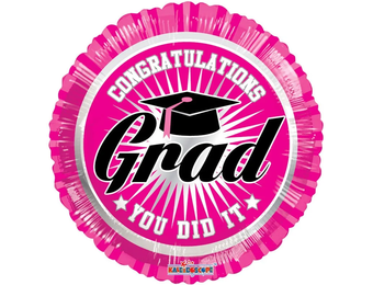 Congratulations Grad - Pink - K18"