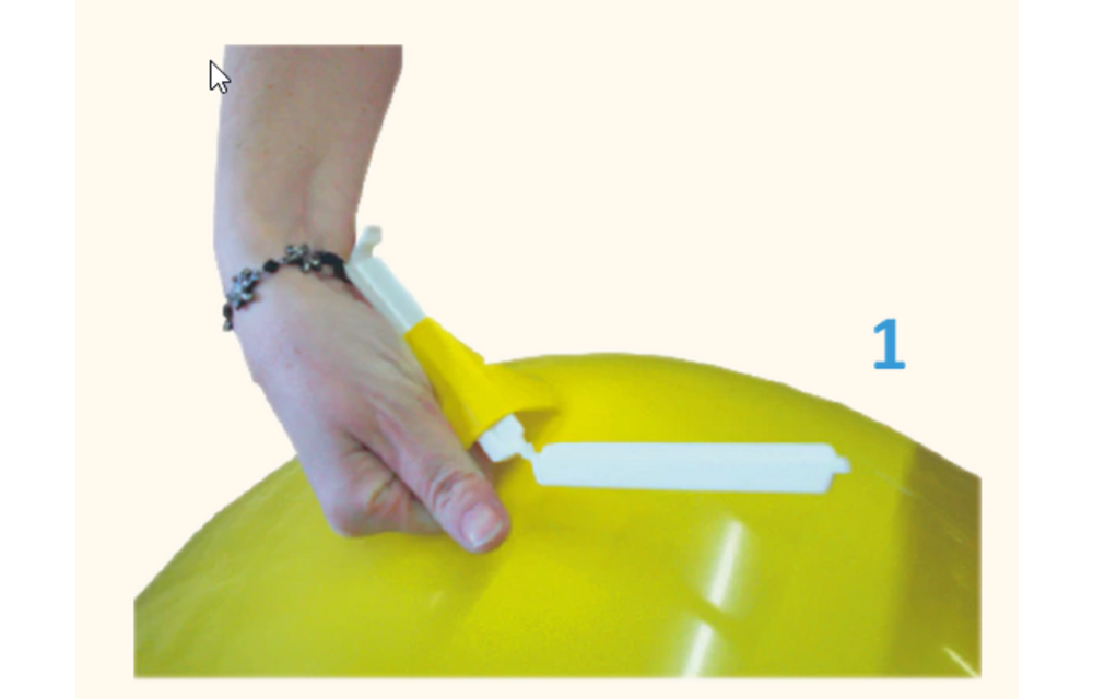 Ballon sluiter - ZVR6 Click - 6cm